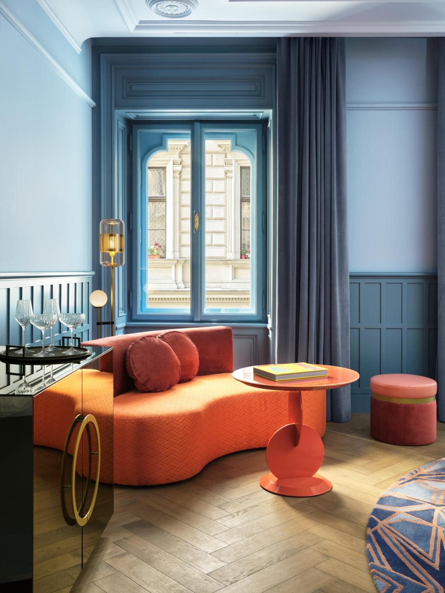 Deluxe Zweibettzimmer mit Straßenblick